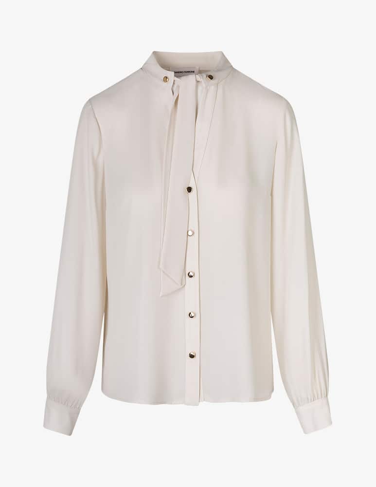 Sandro Ferrone Blusa con fiocco - immagine 1 Sandro Ferrone Blusa con fiocco - immagine 1