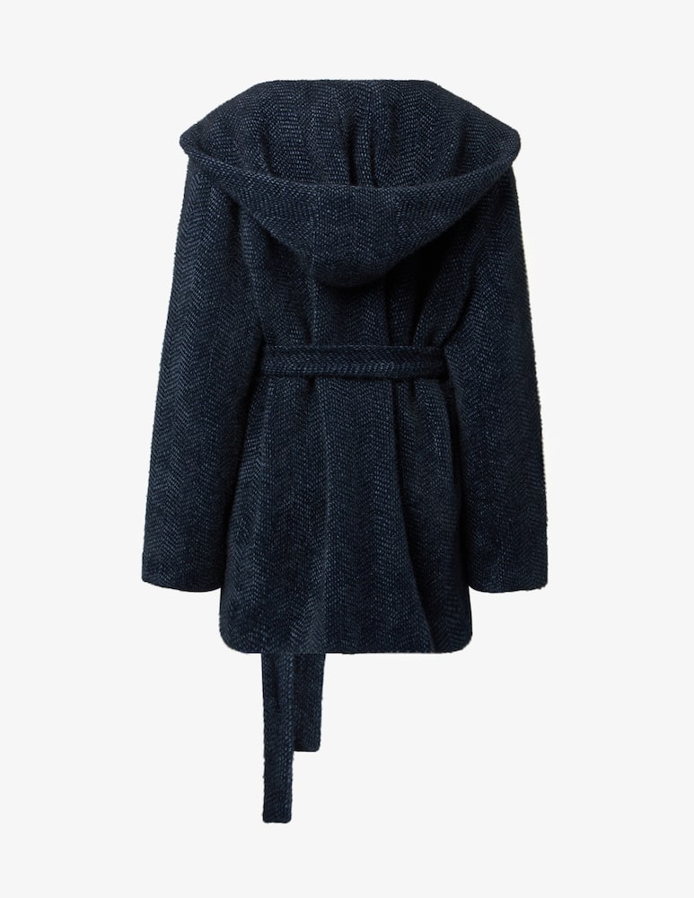 rinascente Sandro Ferrone Giacca Caban con cappuccio