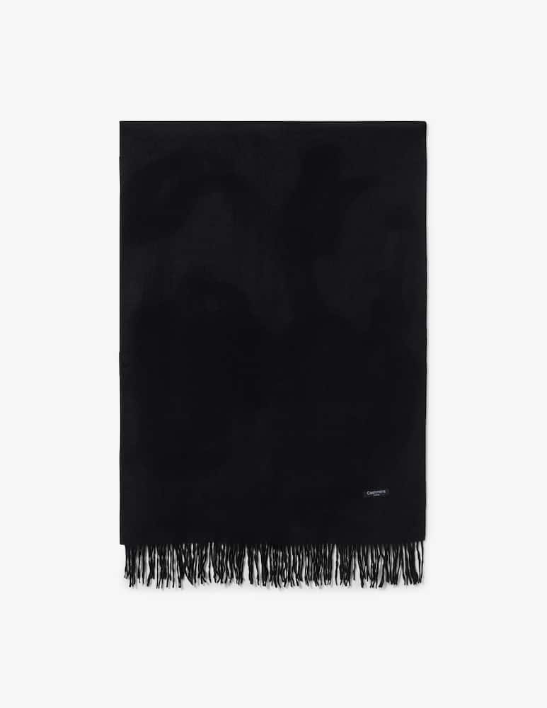 Sandro Ferrone Cashmere fringe scarf - picture 1 Sandro Ferrone Cashmere fringe scarf - picture 1