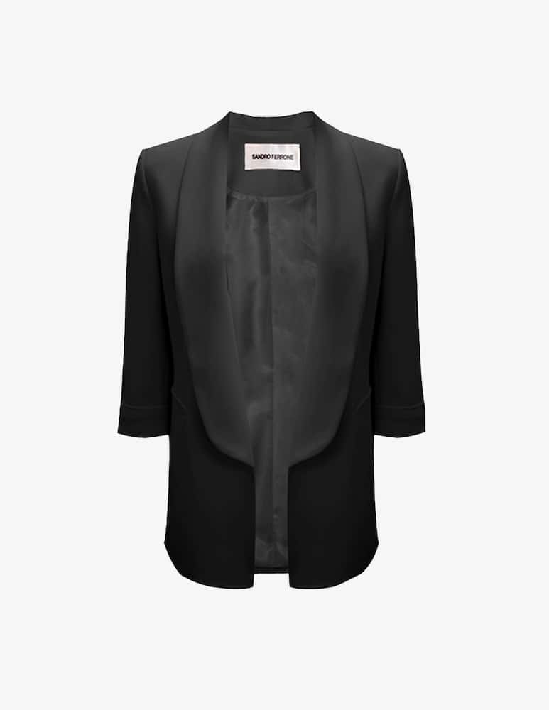 Sandro Ferrone Blazer smoking manica 3/4 - immagine 1 Sandro Ferrone Blazer smoking manica 3/4 - immagine 1