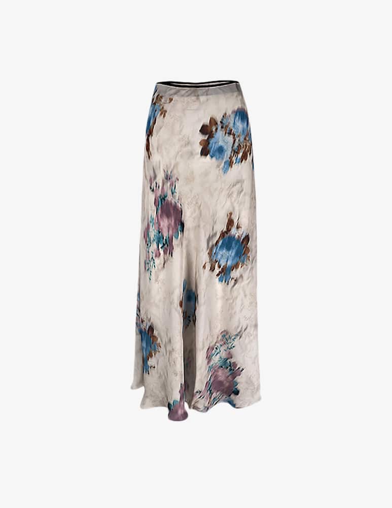 Sandro Ferrone Printed fluid midi skirt - picture 1 Sandro Ferrone Printed fluid midi skirt - picture 1