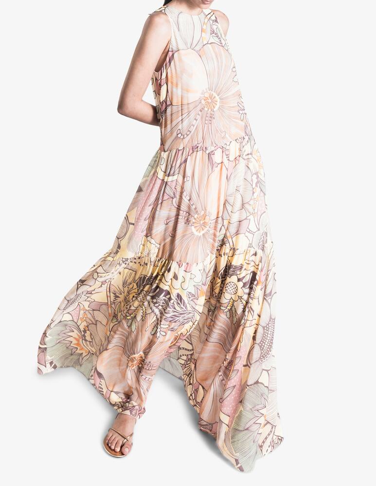 rinascente Sandro Ferrone Georgette floral dress