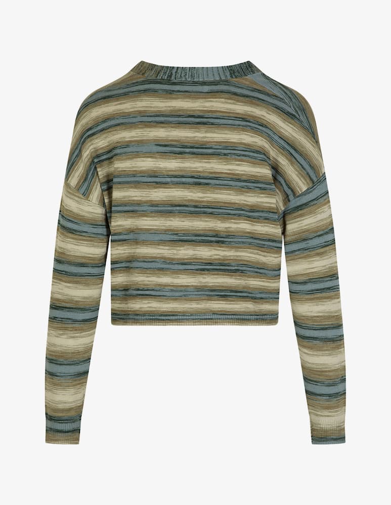 Sandro Ferrone Cardigan righe sfumate - immagine 2 Sandro Ferrone Cardigan righe sfumate - immagine 2