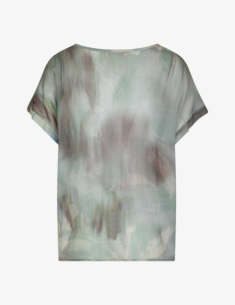 rinascente Sandro Ferrone Blusa stampata in georgette