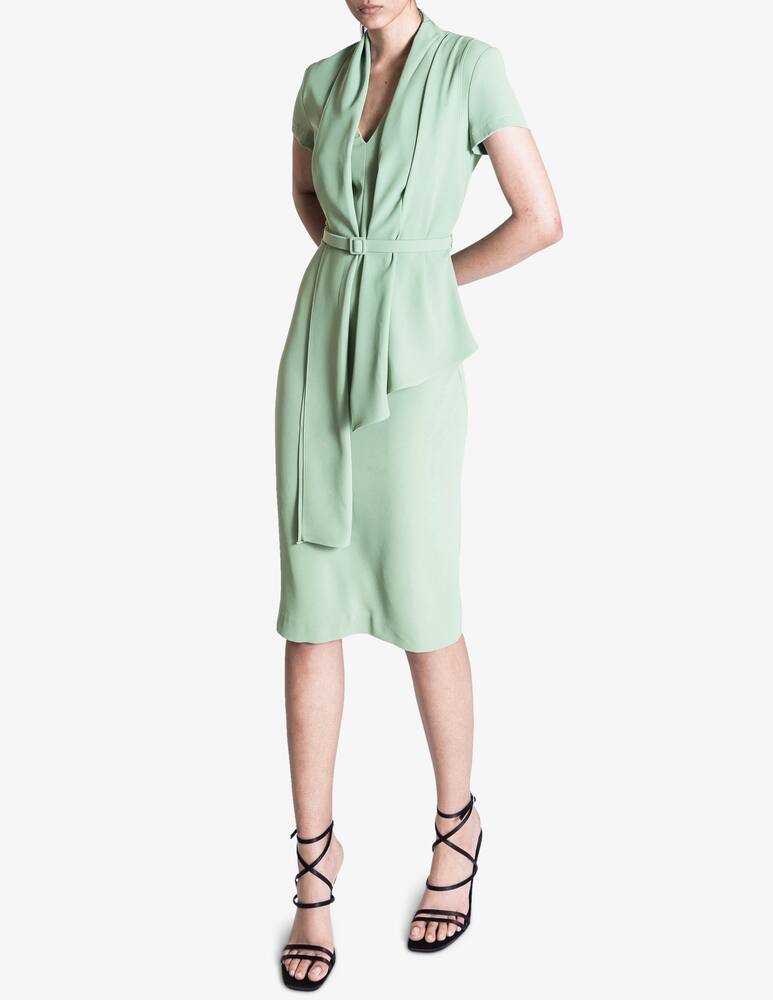 rinascente Sandro Ferrone Abito fluido corto cintato