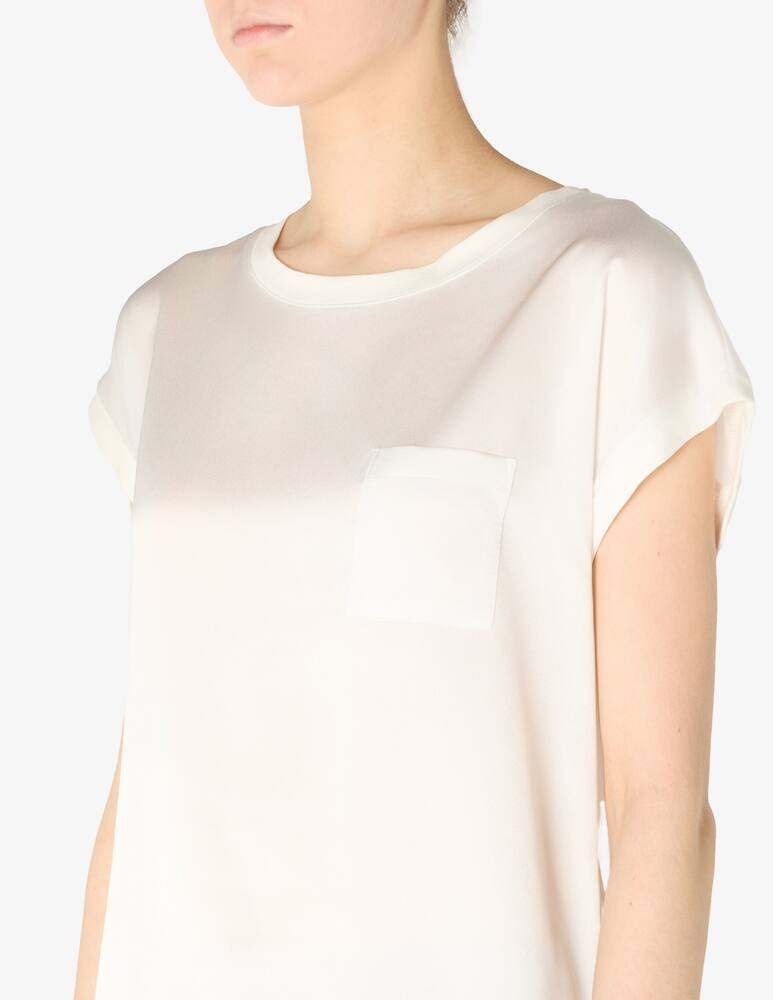 rinascente Sandro Ferrone Ferrone satin jersey t-shirt