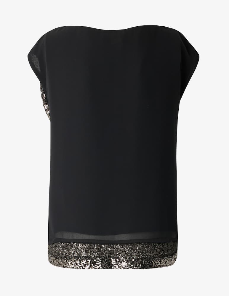 rinascente Sandro Ferrone Satin sequin blouse