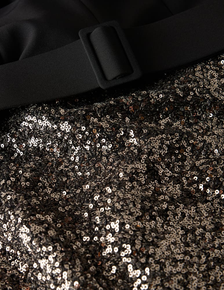 Sandro Ferrone Mid dress with sequins - picture 3 Sandro Ferrone Mid dress with sequins - picture 3