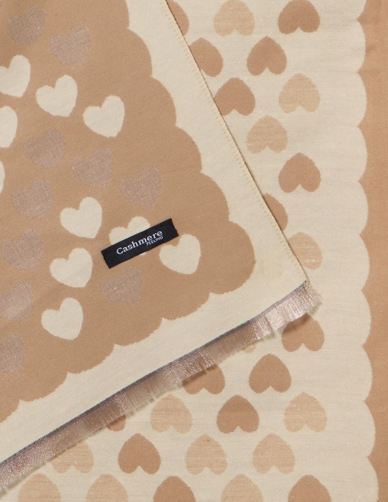 rinascente Sandro Ferrone Sciarpa con stampa a cuori