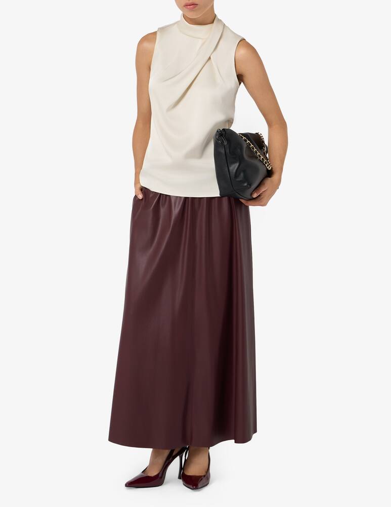 rinascente Sandro Ferrone Asymmetric drape blouse