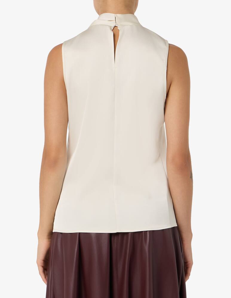 rinascente Sandro Ferrone Asymmetric drape blouse