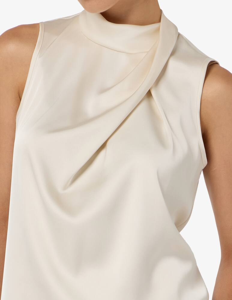 rinascente Sandro Ferrone Asymmetric drape blouse