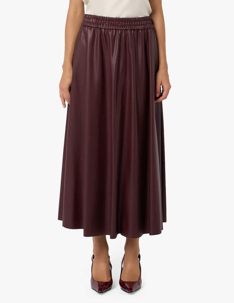 rinascente Sandro Ferrone Ferrone eco-leather skirt