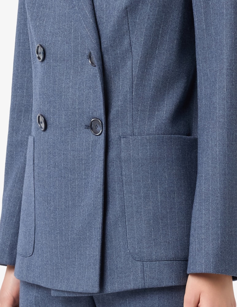 Sandro Ferrone Pinstripe blazer - picture 4 Sandro Ferrone Pinstripe blazer - picture 4