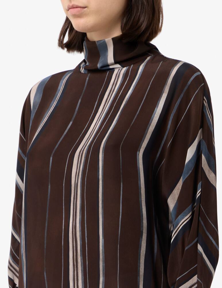 rinascente Sandro Ferrone Striped kimono sleeve blouse