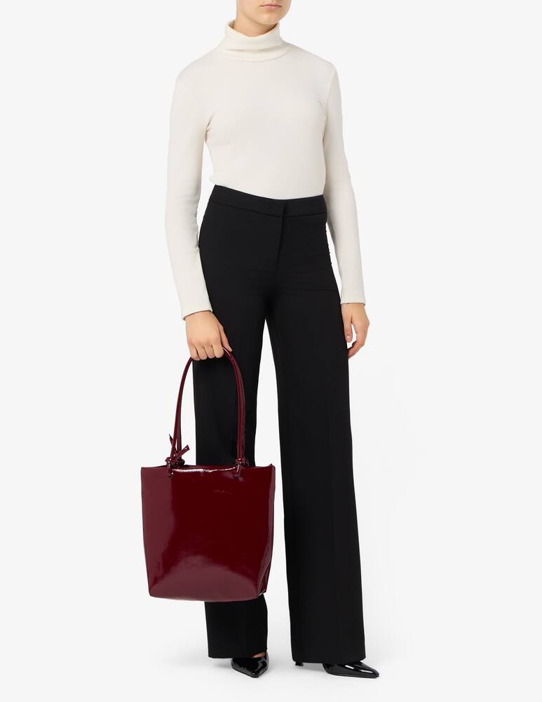 rinascente Sandro Ferrone Borsa shopper in vernice