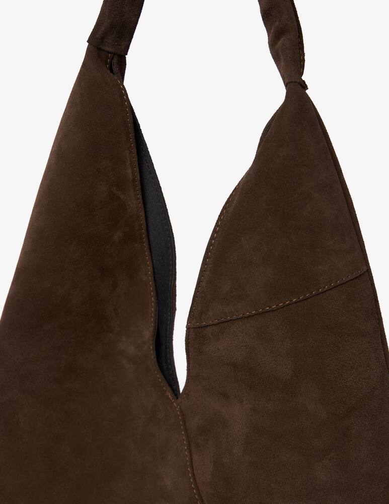 rinascente Sandro Ferrone Suede shoulder bag