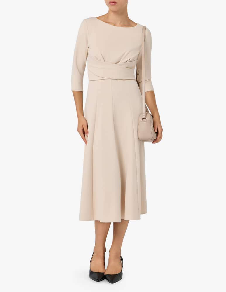 rinascente Sandro Ferrone Jersey crepe dress