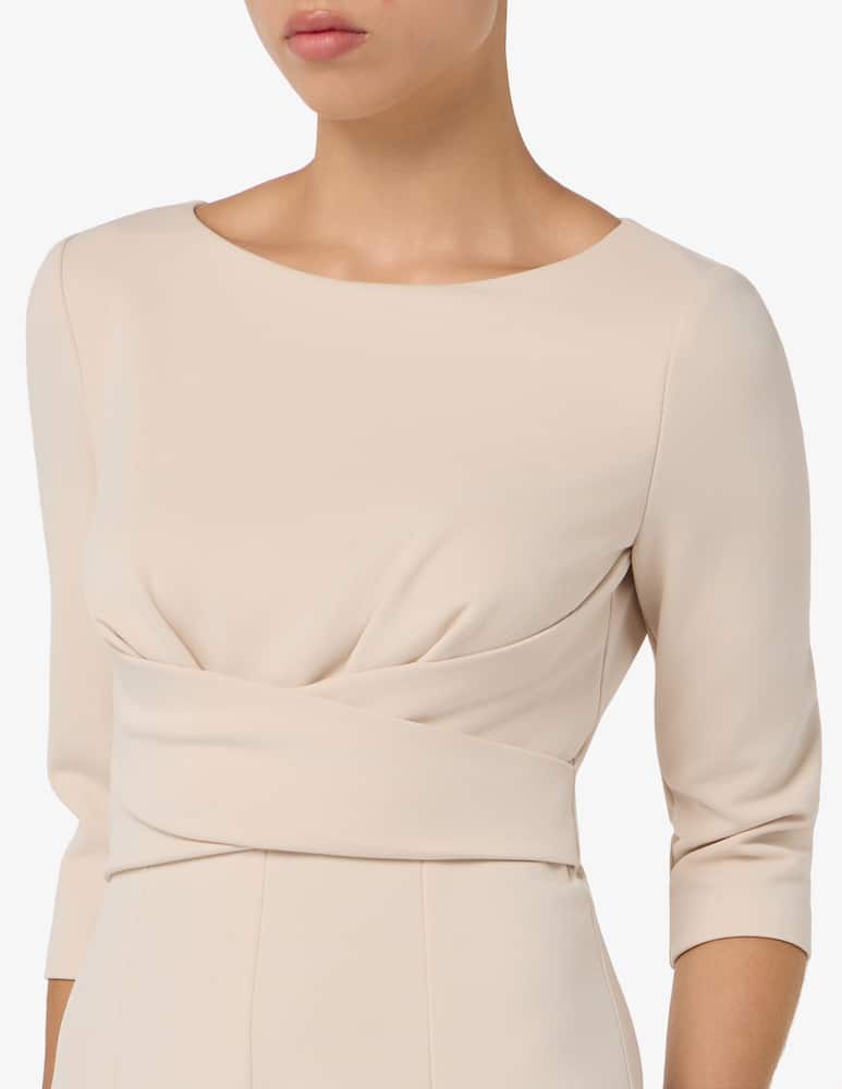 rinascente Sandro Ferrone Jersey crepe dress