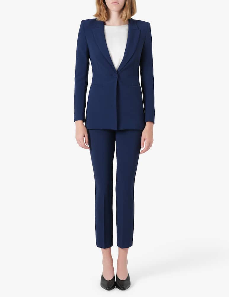 Sandro Ferrone Blazer in crepe - picture 2 Sandro Ferrone Blazer in crepe - picture 2