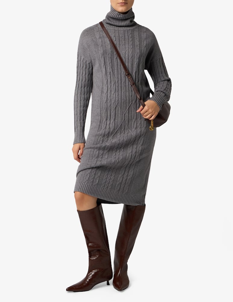 rinascente Sandro Ferrone Turtleneck dress