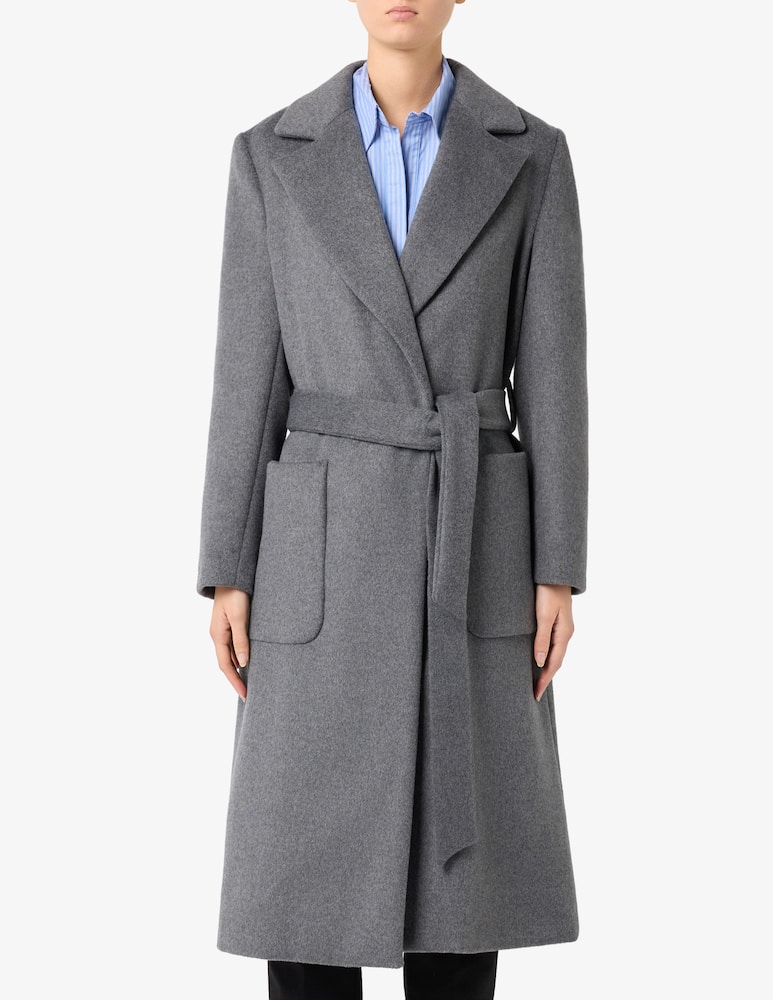 rinascente Sandro Ferrone Cappotto in misto lana con cintura