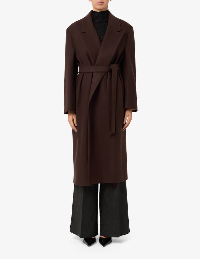 rinascente Sandro Ferrone Cappotto lungo con cintura