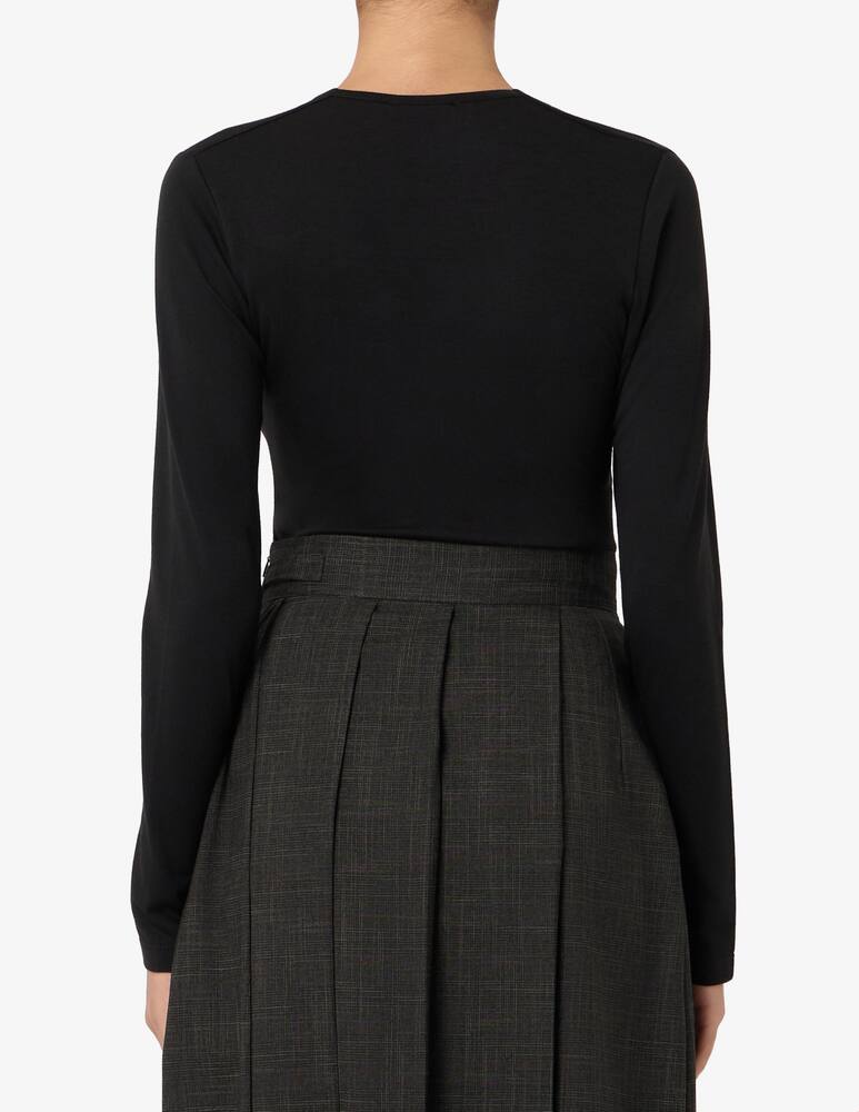 rinascente Sandro Ferrone V-neck bodysuit