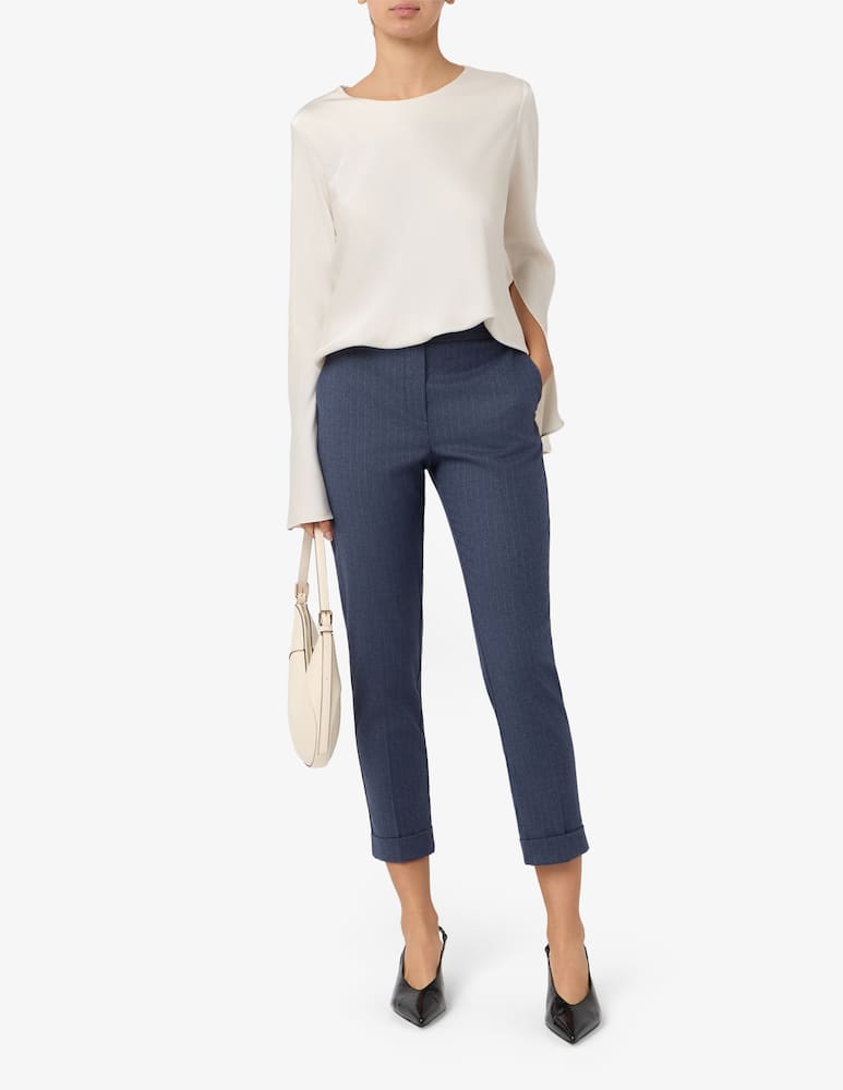 rinascente Sandro Ferrone Blusa con scollo a barca