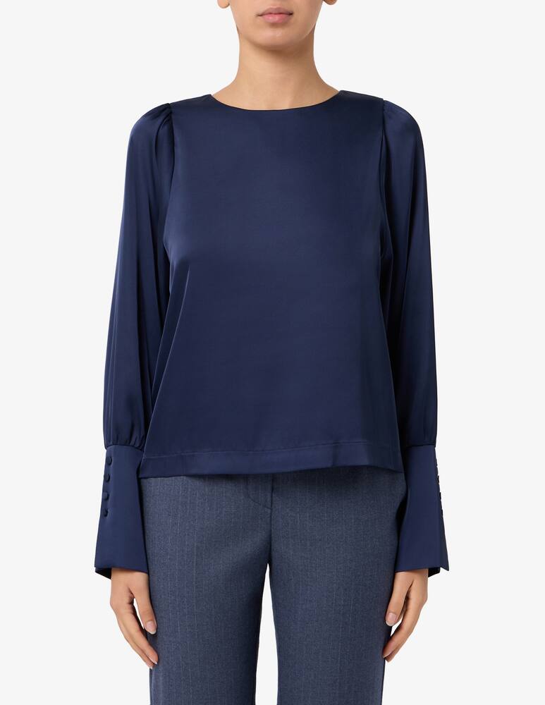 rinascente Sandro Ferrone Blusa con scollo a barca