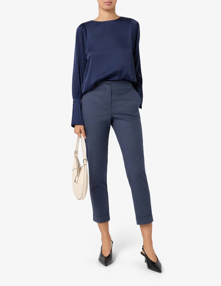 rinascente Sandro Ferrone Blusa con scollo a barca