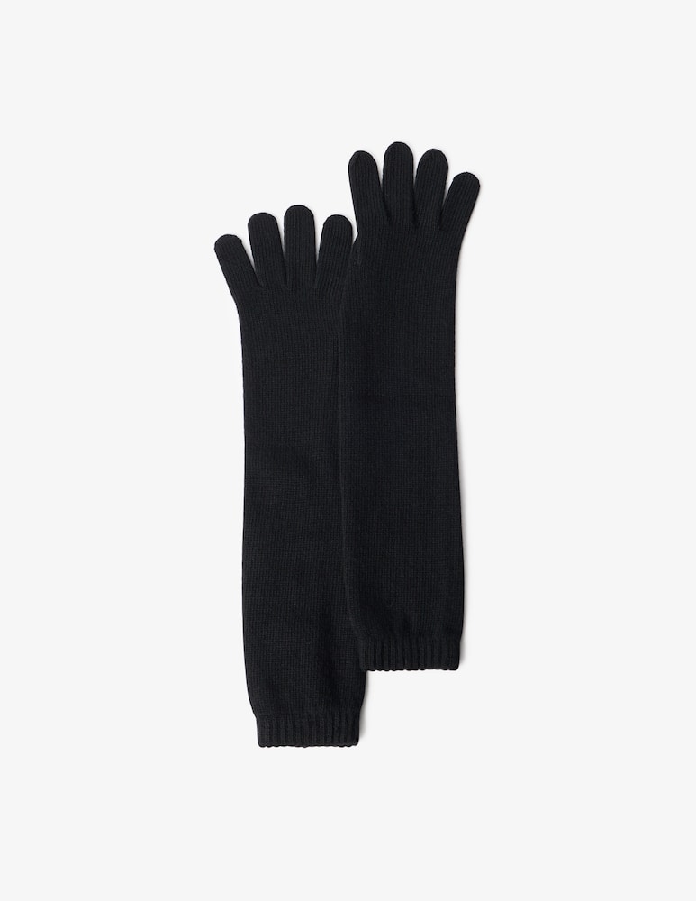 rinascente Sandro Ferrone Long cashmere blend gloves