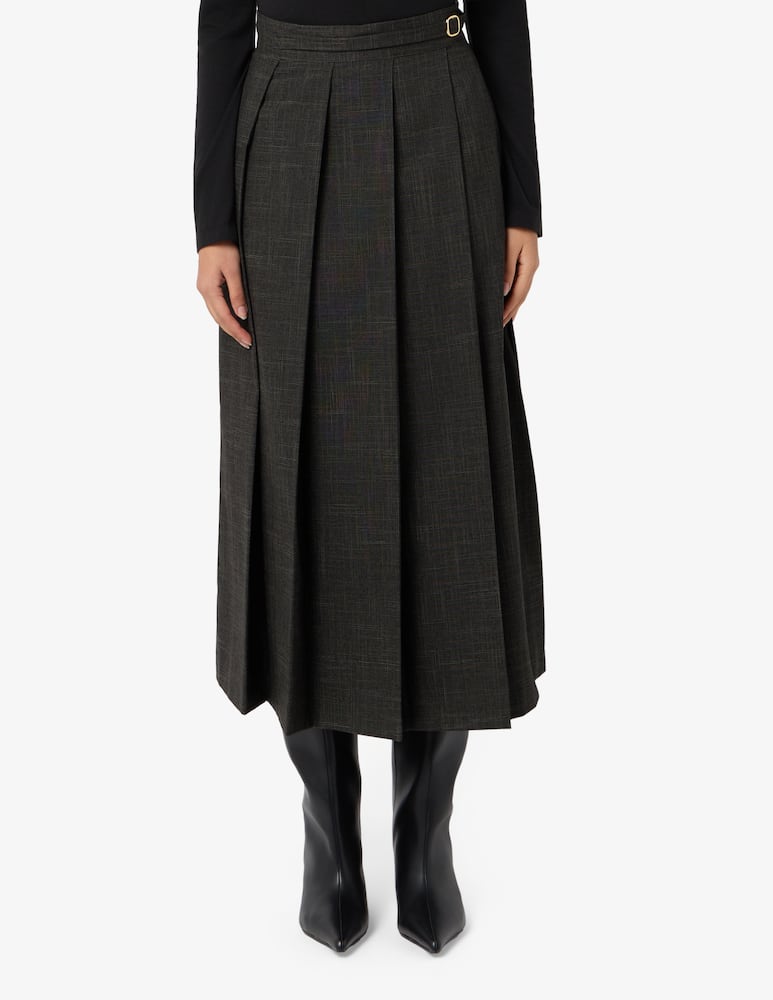 rinascente Sandro Ferrone Pleated midi skirt