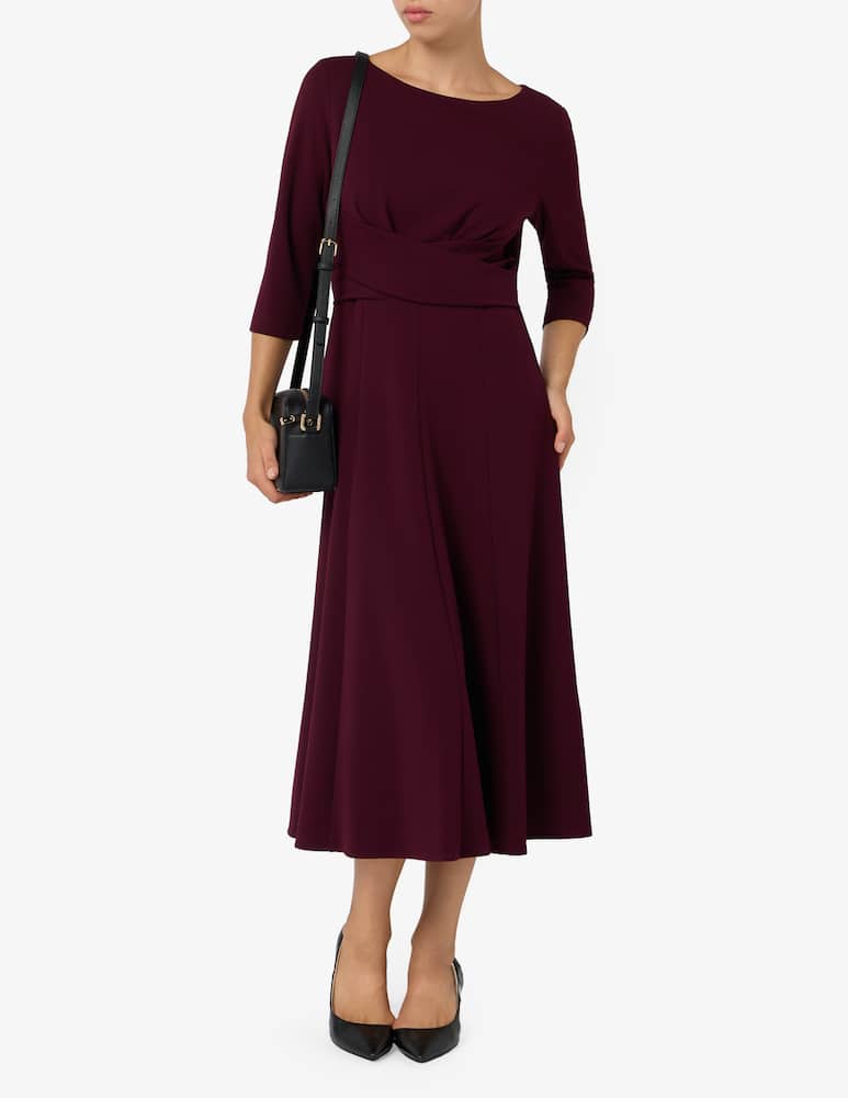 rinascente Sandro Ferrone Jersey crepe dress