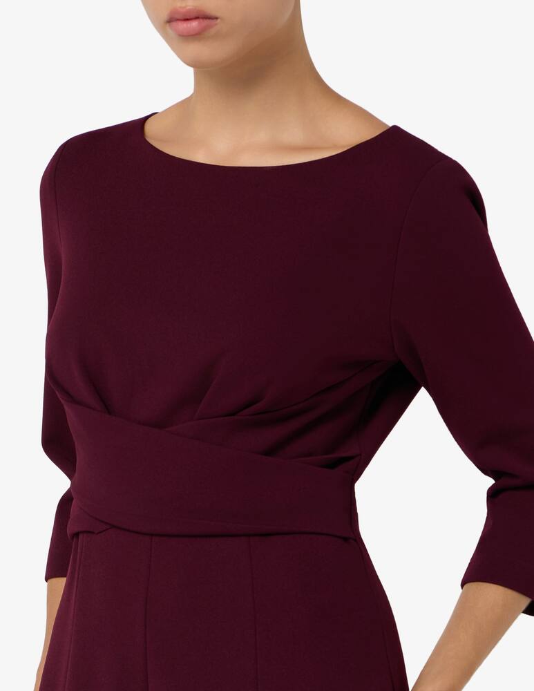 rinascente Sandro Ferrone Jersey crepe dress