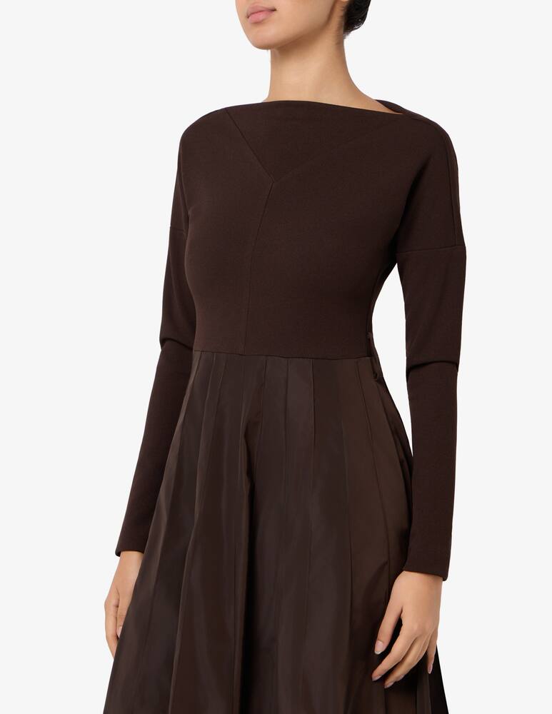 rinascente Sandro Ferrone Vestito midi a maniche lunghe