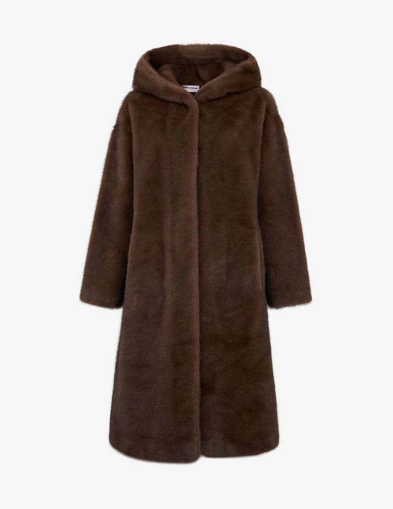 rinascente Sandro Ferrone Faux fur coat