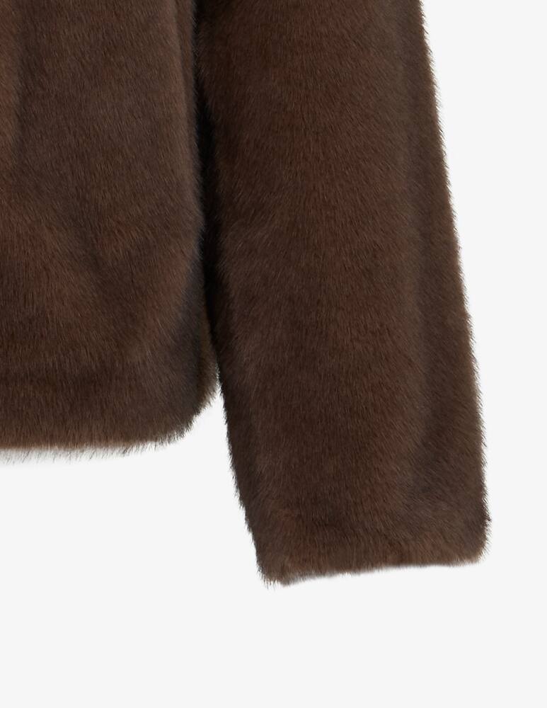 rinascente Sandro Ferrone Cappotto finta pelliccia