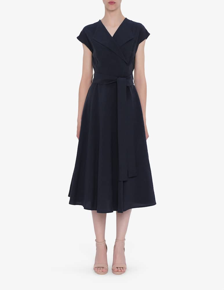 rinascente Sandro Ferrone Wrap midi dress