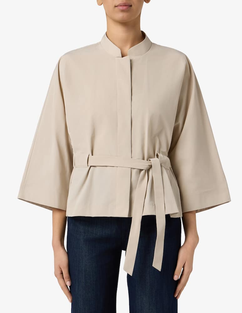 rinascente Sandro Ferrone Short belted trench