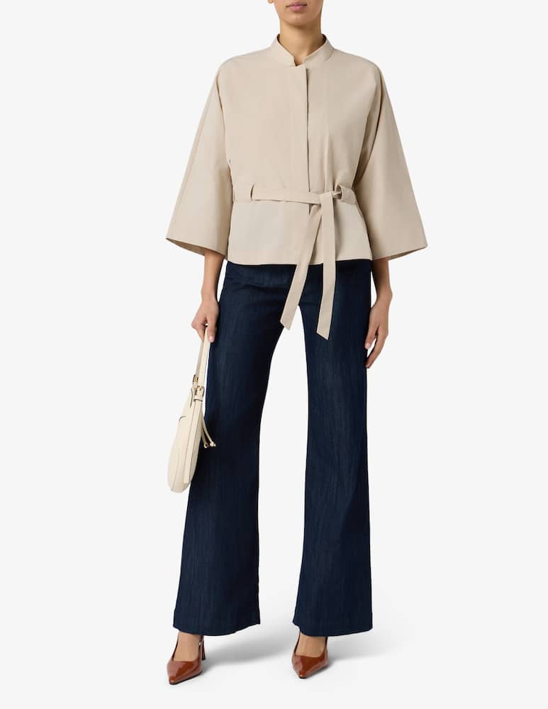 rinascente Sandro Ferrone Short belted trench