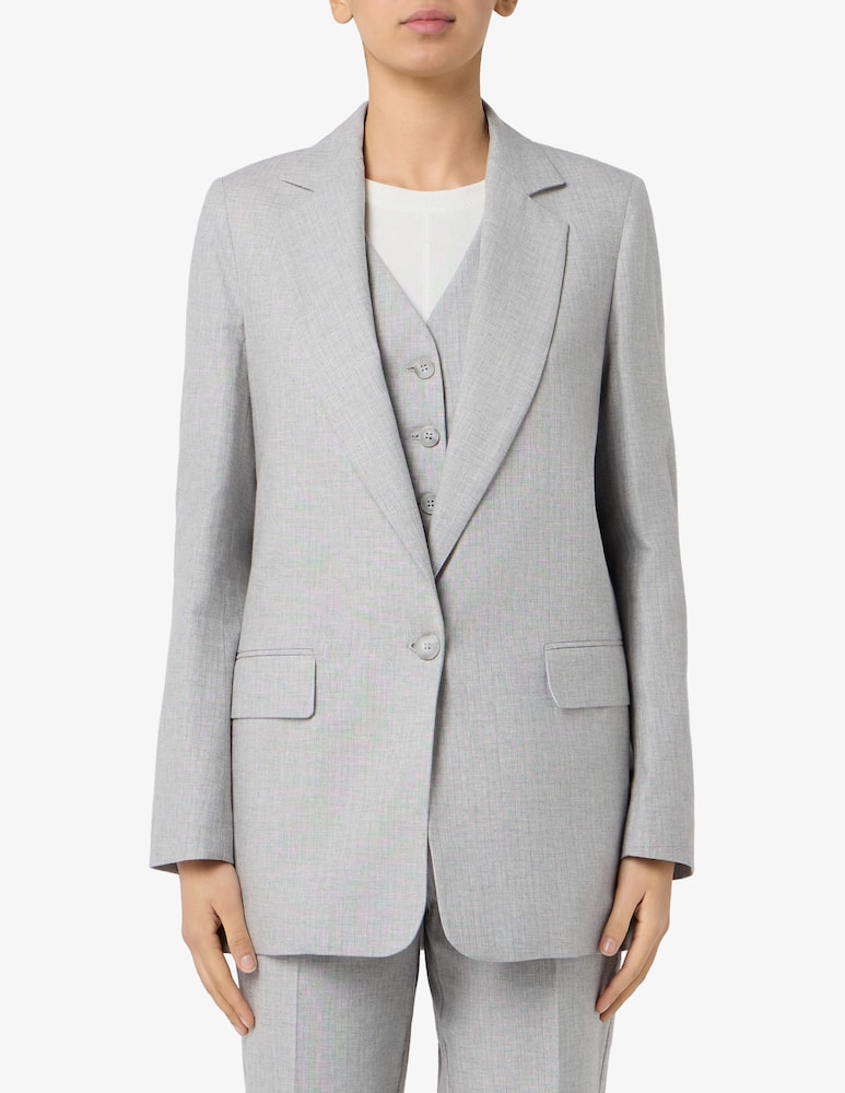 rinascente Sandro Ferrone Linen blend blazer