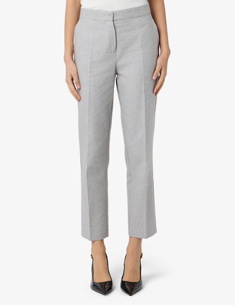 rinascente Sandro Ferrone Tailored linen blend trousers