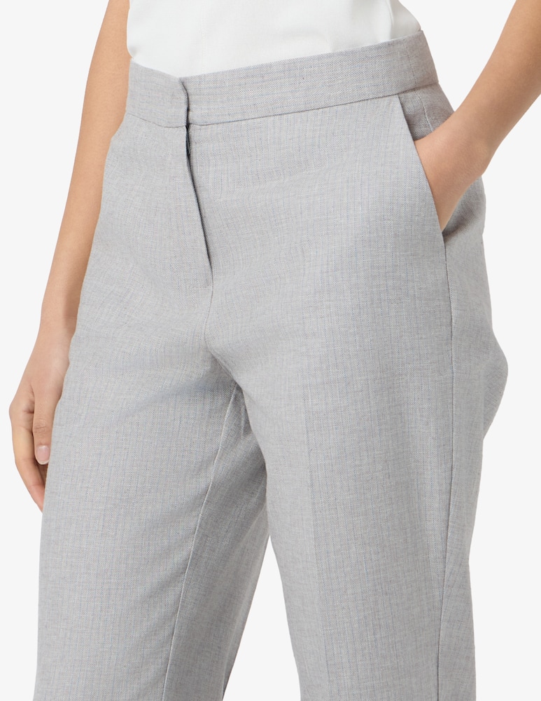 rinascente Sandro Ferrone Tailored linen blend trousers