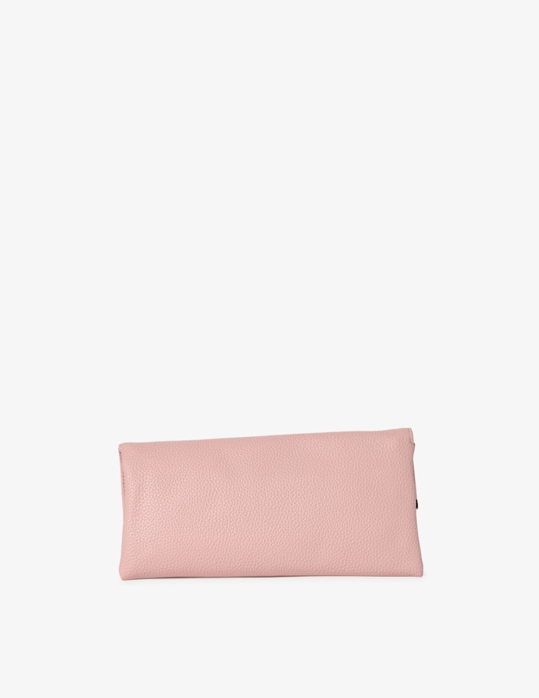 rinascente Sandro Ferrone Foldover clutch with metal bar