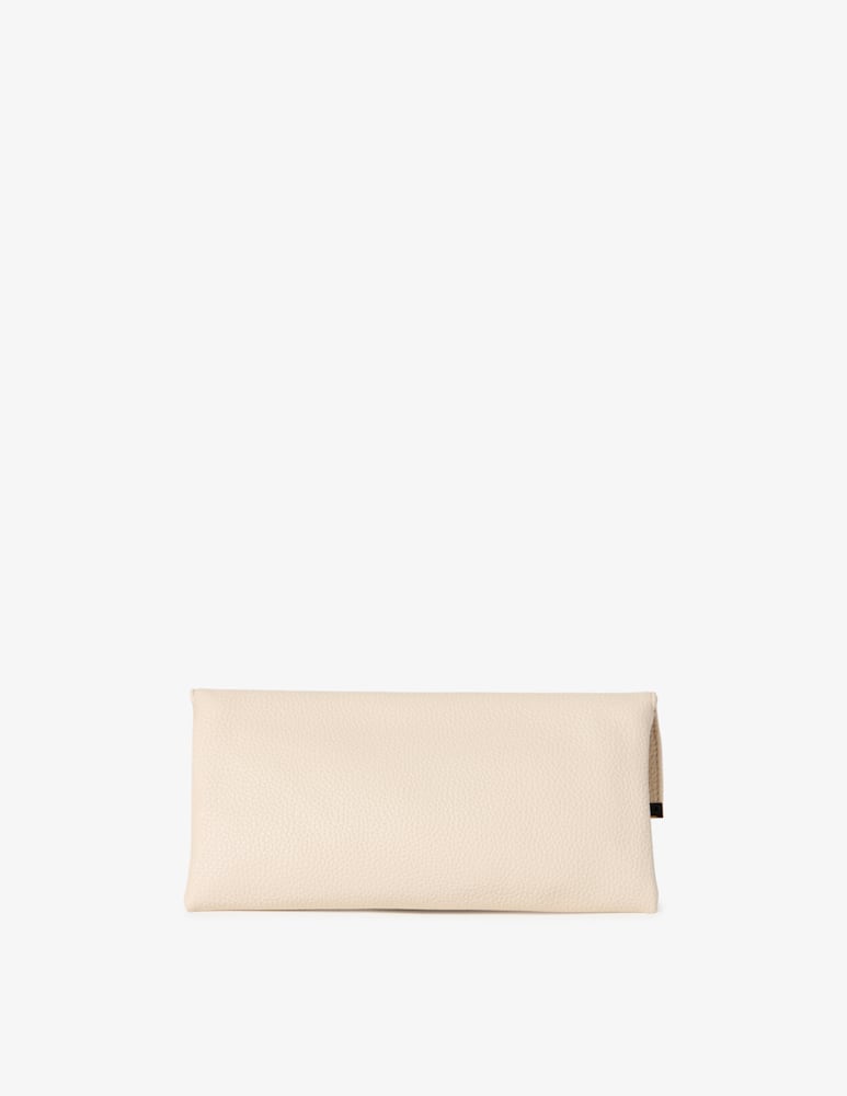 rinascente Sandro Ferrone Foldover clutch with metal bar