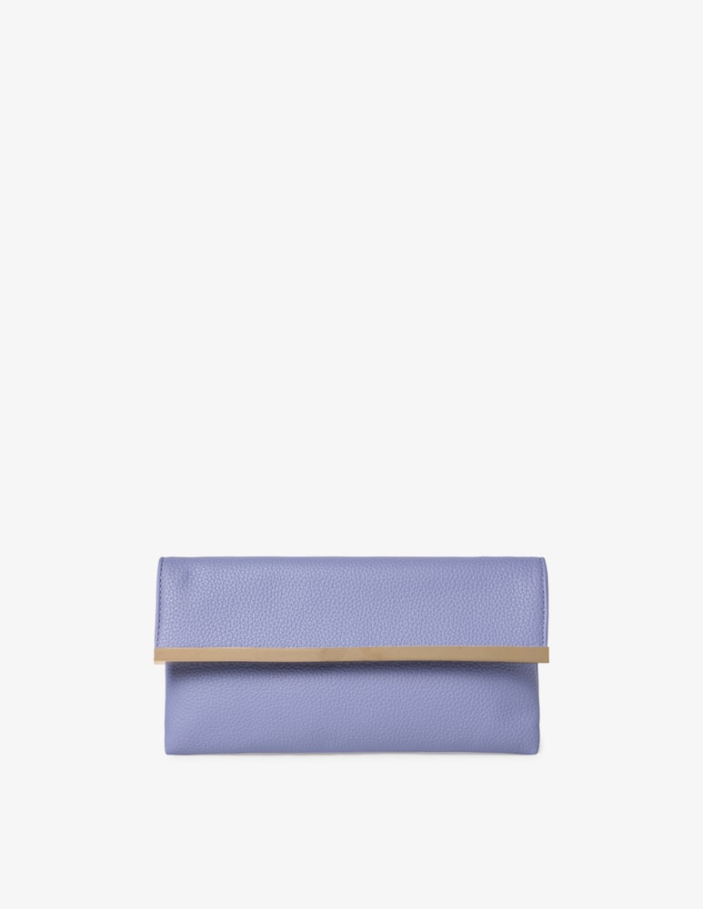 rinascente Sandro Ferrone Clutch with metal bar trim