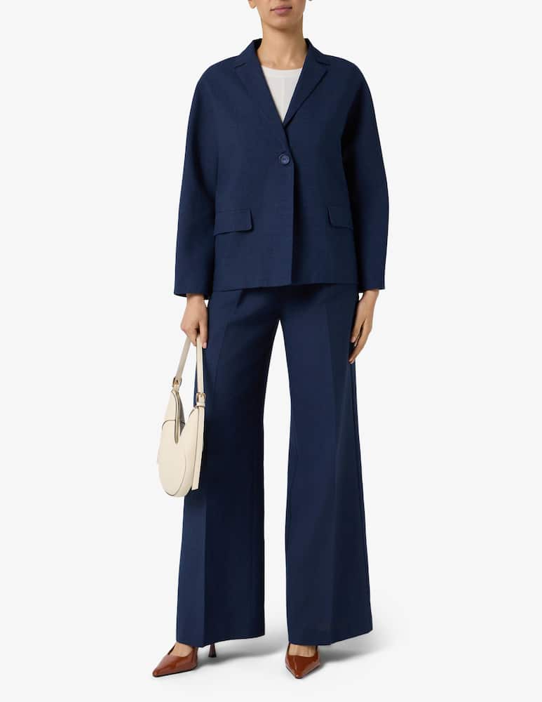 rinascente Sandro Ferrone Pantaloni a gamba larga in misto lino