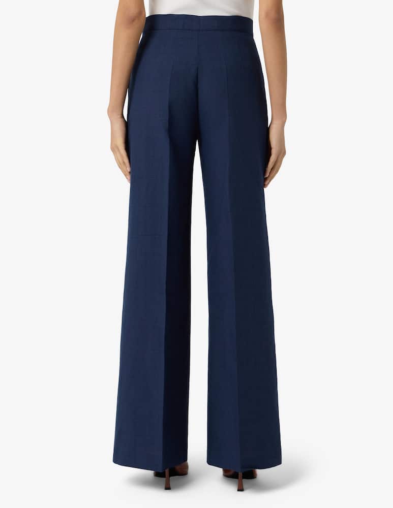 rinascente Sandro Ferrone Pantaloni a gamba larga in misto lino