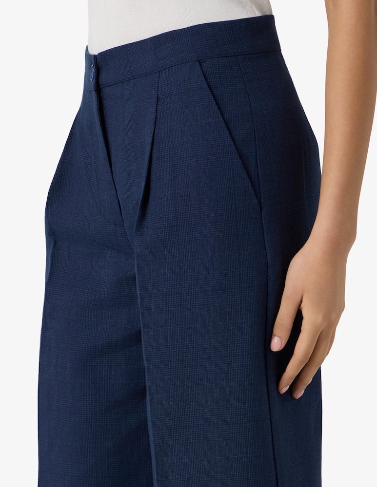 rinascente Sandro Ferrone Pantaloni a gamba larga in misto lino